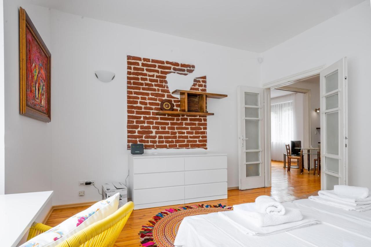 Apartmán Sofia'S Vintage Gem: Spacious 2Bd Flat On Solunska Exteriér fotografie